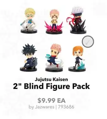 GameStop Jujutsu Kaisen 2 Blind Figure Pack offer