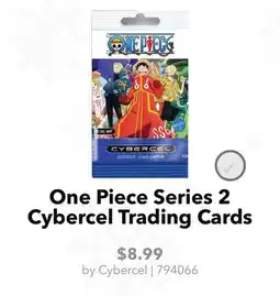 GameStop Cybercel One Piece Series 2 Cybercel Trading Cards offer