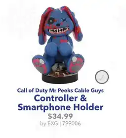 GameStop EXG Call of Duty Mr Peeks Cable Guys Controller & Smartphone Holder offer