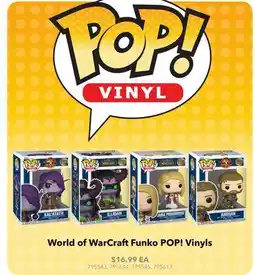 GameStop World of WarCraft Funko POP! Vinyls offer