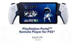 GameStop PlayStation Portal Remote Player for PS5 offer