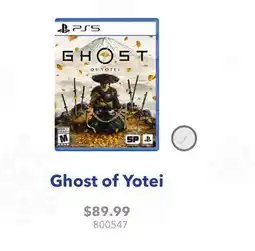 GameStop Ghost of Yotei offer