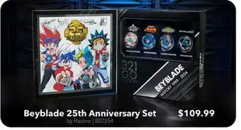 GameStop Hasbro Beyblade 25th Anniversary Set offer