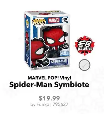 GameStop Funko MARVEL POP! Vinyl Spider-Man Symbiote offer