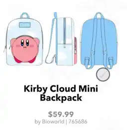 GameStop Kirby Cloud Mini Backpack offer