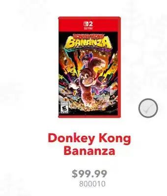 GameStop Donkey Kong Bananza offer