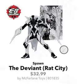 GameStop McFarlane Toys Spawn The Deviant (Rat City) offer