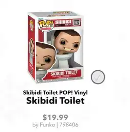 GameStop Funko Skibidi Toilet POP! Vinyl Skibidi Toilet offer