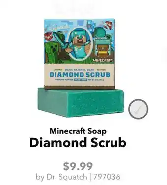 GameStop Minecraft Soap Diamond Scrub offer