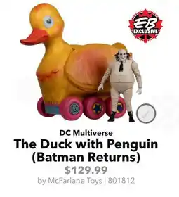GameStop McFarlane Toys DC Multiverse The Duck with Penguin offer