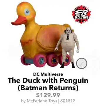 GameStop McFarlane Toys DC Multiverse The Duck with Penguin offer