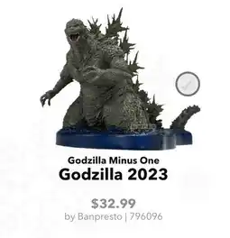 GameStop Banpresto Godzilla Minus One offer