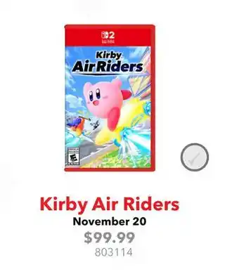 GameStop Kirby Air Riders offer