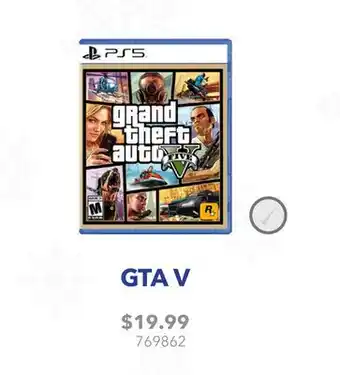 GameStop GTA V offer