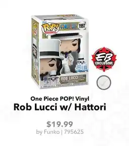 GameStop One Piece POP! Vinyl Rob Lucci w/ Hattori offer