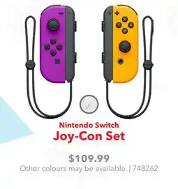 GameStop Nintendo Switch Joy-Con Set offer