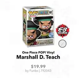 GameStop Funko One Piece POP! Vinyl Marshall D. Teach offer