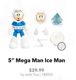 GameStop Jada Toys 5 Mega Man Ice Man offer