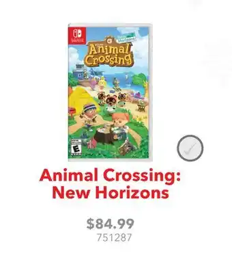 GameStop Animal Crossing: New Horizons offer
