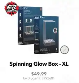 GameStop Biogenik Spinning Glow Box - XL offer