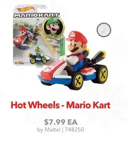 GameStop Mattel Hot Wheels-Mario Kart offer