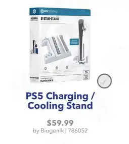 GameStop Biogenik PS5 Charging / Cooling Stand offer
