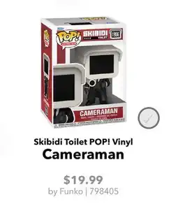 GameStop Funko Skibidi Toilet POP! Vinyl Cameraman offer