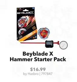 GameStop Beyblade X Hammer Starter Pack offer