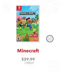 GameStop Minecraft offer