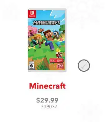 GameStop Minecraft offer