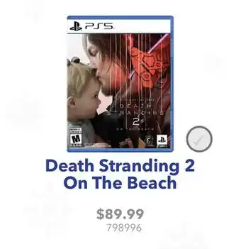GameStop Death Stranding 2 On The Beach offer