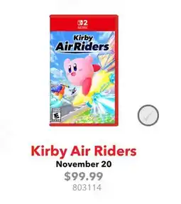 GameStop Kirby Air Riders November 20 offer
