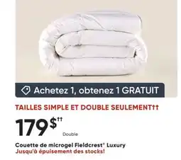 Dormez Vous Couette de microgel Fieldcrest Luxury offer