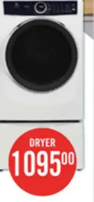 The Brick Electrolux 8 Cu. Ft. Electric Dryer with Steam - Titanium - Stackable - ELFE763CAT offer