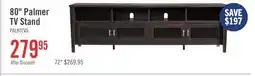 The Brick Palmer 80 TV Stand with Storage and Cable Management for TVs up to 90- Reddish Brown offer