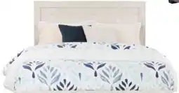 The Brick Arbor Panel Bed, Driftwood White - Queen Size offer