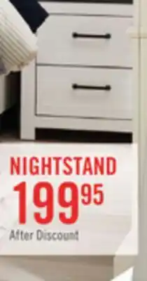 The Brick Zoey Bedside 2-Drawer Nightstand, 24.4W x 24.9H - Two-tone White & Brown offer