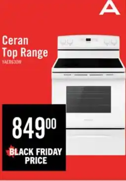 The Brick Amana 4.8 Cu. Ft. Electric Range - White - YAER6303MFW offer