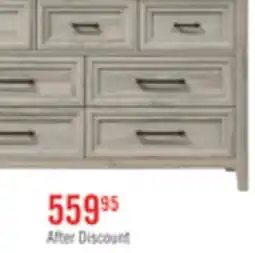 The Brick Lara Bedroom 7-Drawer Dresser, 60.6W x 38H - Antique Grey offer