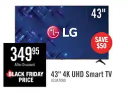 The Brick LG 43 UA7000 4K UHD Smart webOS TV (43UA7000PUB.ACC) 2025 Model offer