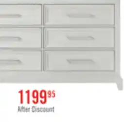 The Brick Vida Bedroom 6-Drawer Dresser, 66W x 40H - Sand offer