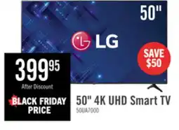 The Brick LG 50 UA7000 4K UHD Smart webOS TV (50UA7000PUB.ACC) 2025 Model offer