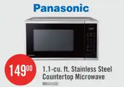 The Brick Panasonic 1.1 Cu. Ft Compact Microwave Oven Stainless Steel - NNSU56QSC offer