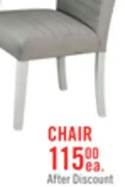 The Brick Garbo Dining Chair with Velvet Fabric, Wood - Grey offer