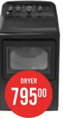 The Brick GE 7.2 Cu. Ft. Electric Dryer with SaniFresh Cycle Diamond Grey - GTD49EBMRDG offer