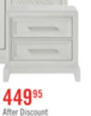 The Brick Vida Bedside 2-Drawer Nightstand, 27W x 28H - Sand offer