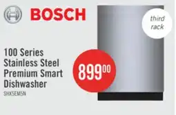 The Brick Bosch 100 Series Premium Smart Dishwasher with Third Rack - SHX5AEM5N offer