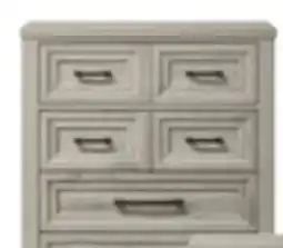 The Brick Lara Bedroom Chest of Drawers, 5-Drawer, 33.9W x 50.5H - Antique Grey offer