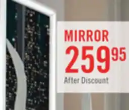 The Brick Halo Bedroom Dresser Mirror with LED Light, Glam - White offer