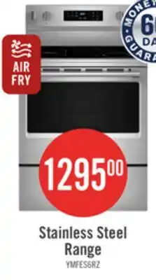 The Brick Maytag 30 5.3 Cu. Ft. Electric Range with No Preheat Air Fry - Stainless Steel - YMFES6030RZ offer